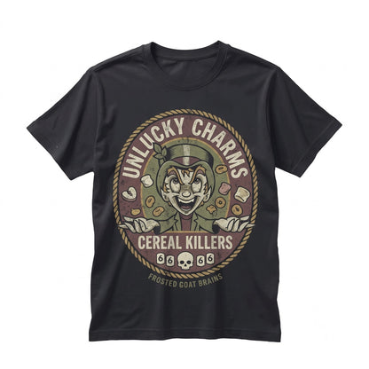 Unlucky Bad Luck Misfortune Superstition Spooky Graphic Novelty Humor Unisex TShirt