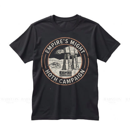 Vintage 1980 SciVintage Retro Empire Strikes Back AT-AT Walker Hoth Ice Planet Sci-Fi Film Fan Gift Unisex TShirt
