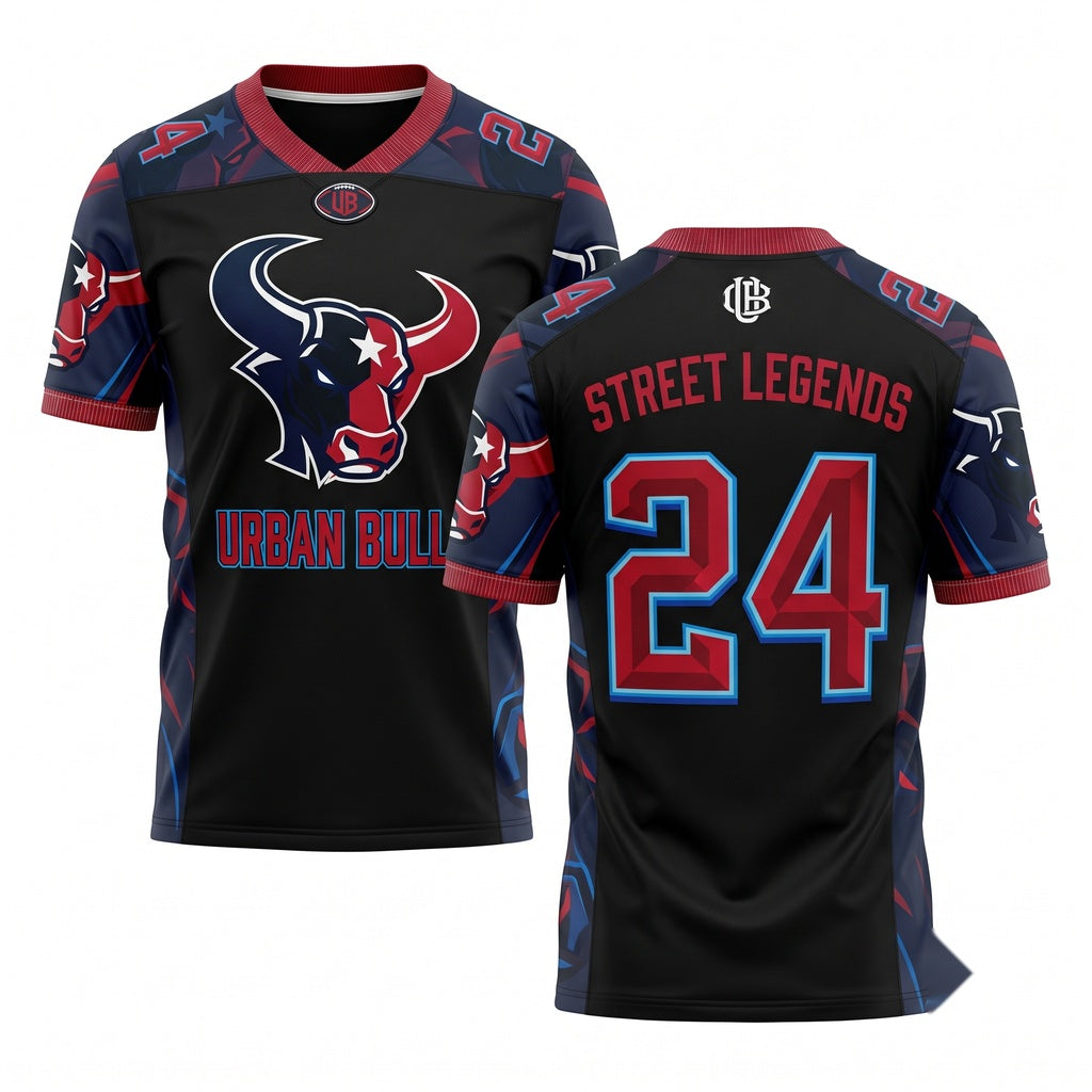 Unisex Breathable Mesh Football Game Day Fan Jersey, Lightweight Athletic Sports Apparel