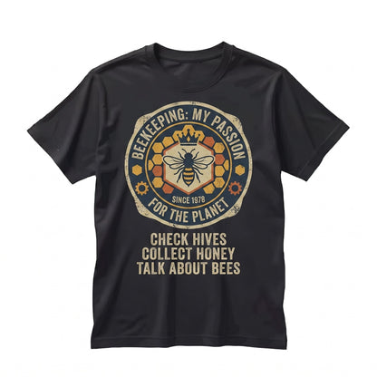 Funny Beekeeper Things I Do In My Spare Time Honey Bee Lover Gift Apiarist Hobby Unisex TShirt