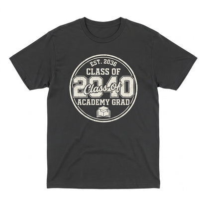 Class of 2040 Kindergarten Graduation Future Senior Back to School First Day Gift Unisex TShirt