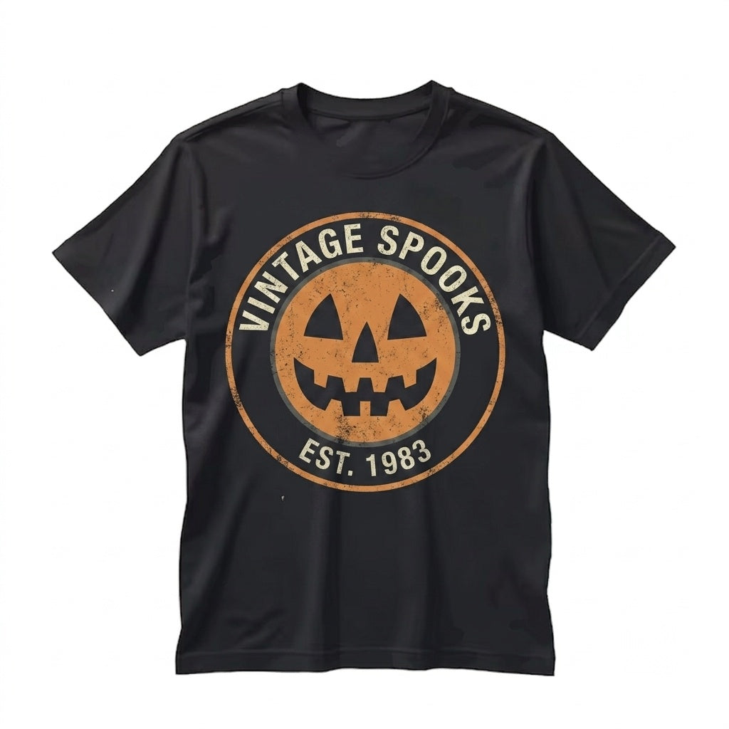 Jack-O-Lantern Pumpkin Face Hooded Sweatshirt, Spooky Halloween Witch Costume Trick Or Treat Graphic Unisex TShirt