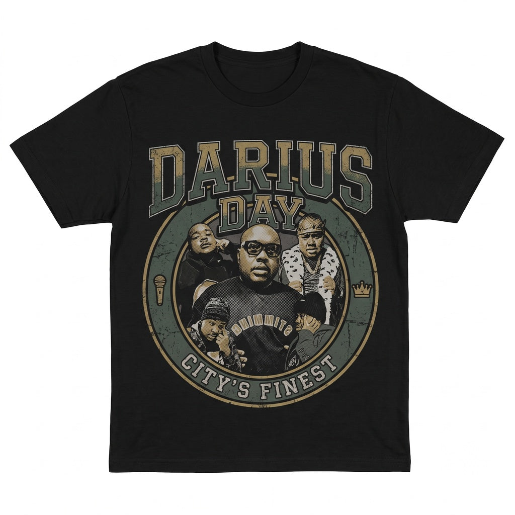 Vintage Darius Day Graphic Apparel, Retro Gift for Men Women Unisex TShirt