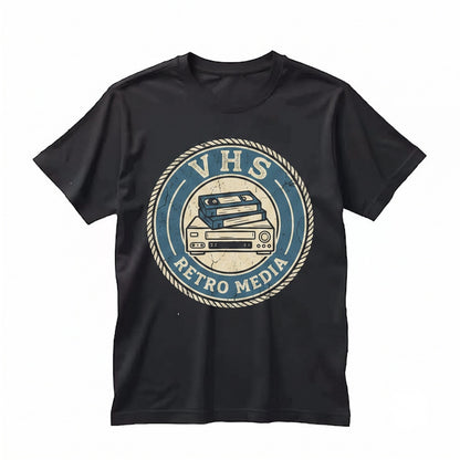 Retro 1980s VHS Tape Nostalgic Vintage Graphic Unisex TShirt