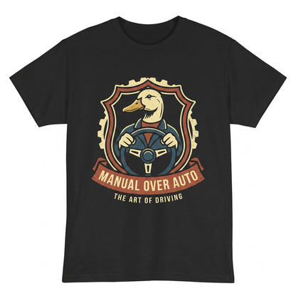 I Prefer My Breathing Manual Funny Goose Graphic Cotton Novelty Unisex TShirt
