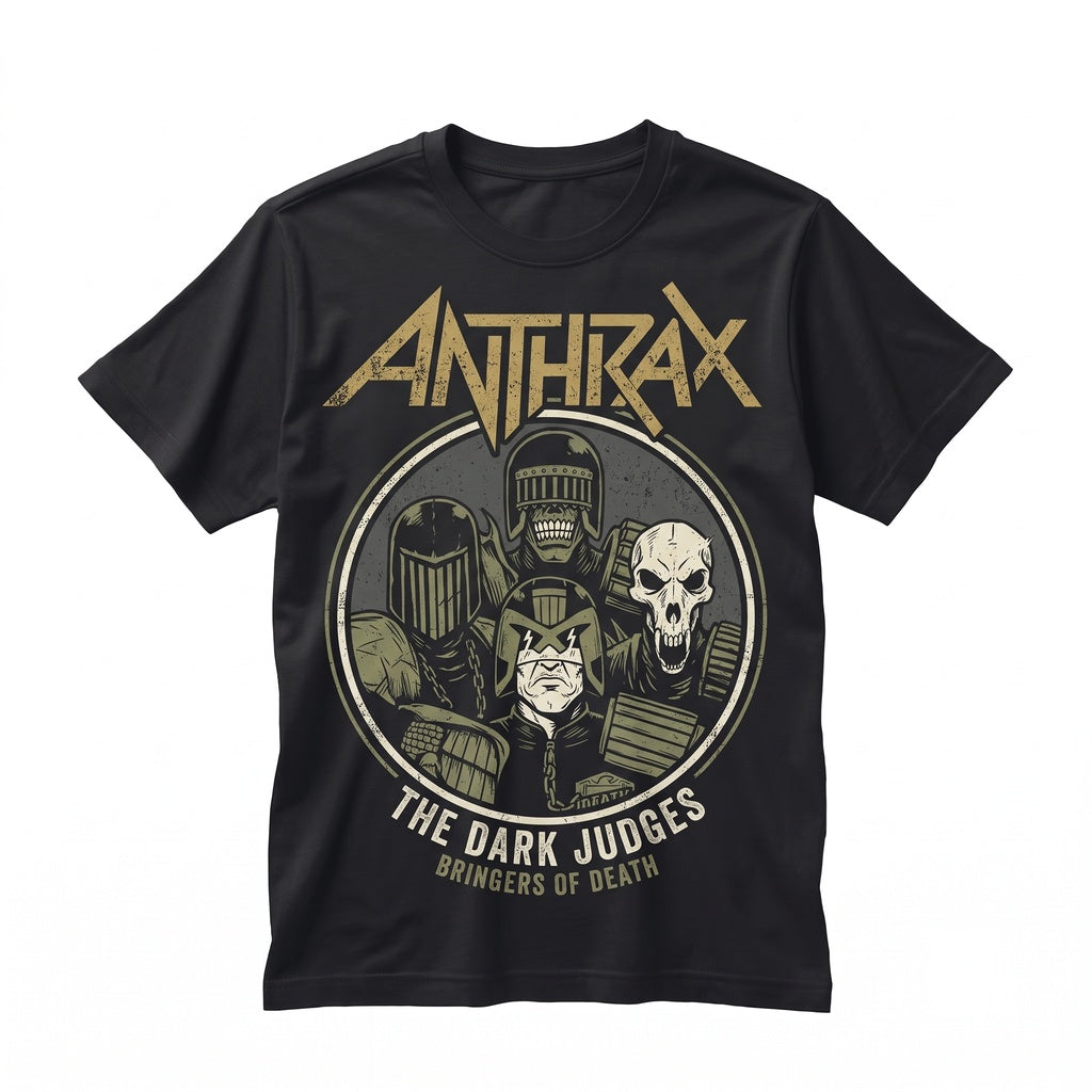Vintage Heavy Metal Thrash Band Graphic Unisex TShirt