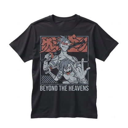 Kamina Anime Mecha Graphic Aesthetic Japanese Manga Simon Yoko Shounen Cotton Vintage Unisex TShirt