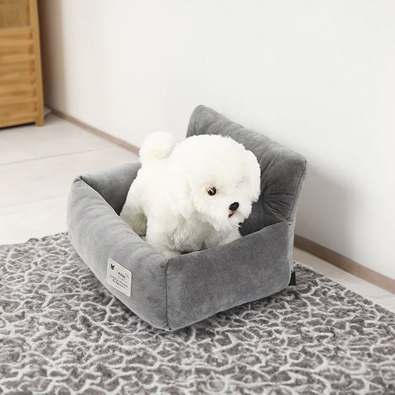Foldable Pet Car Seat Hammock for Dogs and Cats - Safe Travel Carrier
