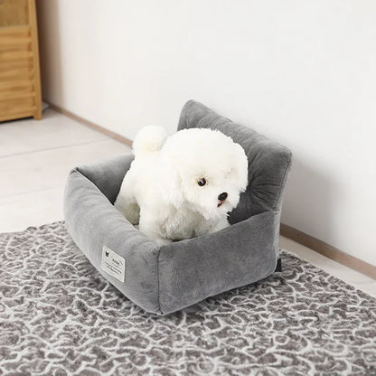 Foldable Pet Car Seat Hammock for Dogs and Cats - Safe Travel Carrier