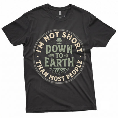 Im Not Short Funny Sarcastic Quote Graphic Humor Novelty Gift Apparel for Men Women Shorty Petite Petite Unisex TShirt