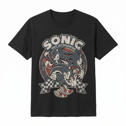 Retro Classic Comic Superhero Graphic Distressed Cotton Apparel Unisex TShirt