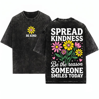 Be Kind Quote Graphic Positive Classroom Teacher Inspiring Educator Appreciation Gift Top Unisex Wash T-Shirt
