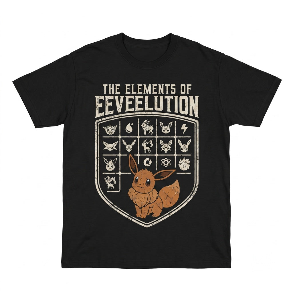 Eevee Evolutions Galaxy Anime Sleeveless Vintage Wash Gamer Gift Unisex TShirt