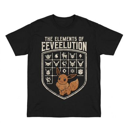 Eevee Evolutions Galaxy Anime Sleeveless Vintage Wash Gamer Gift Unisex TShirt