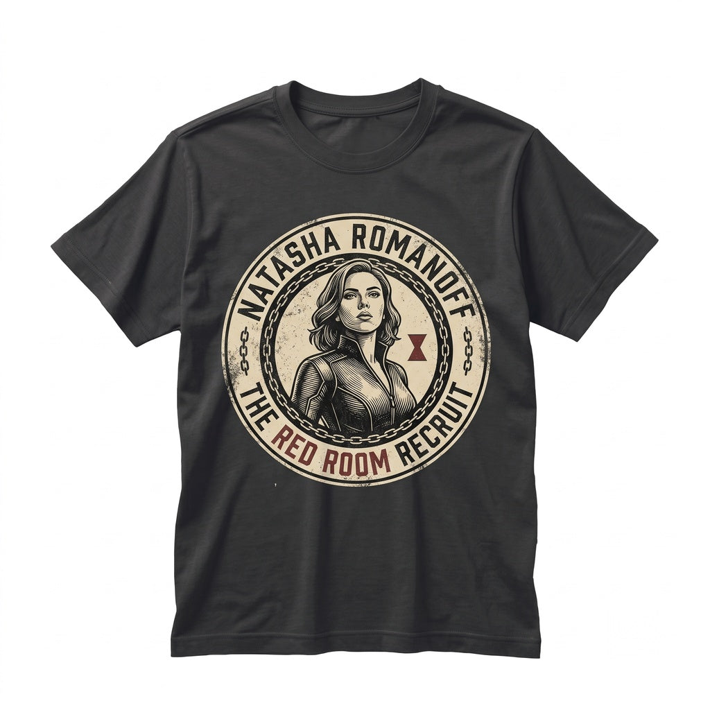 Vintage Natasha Romanoff Retro Russian Spy Superhero Graphic Sweatshirt Gift Unisex TShirt