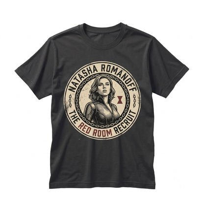 Vintage Natasha Romanoff Retro Russian Spy Superhero Graphic Sweatshirt Gift Unisex TShirt