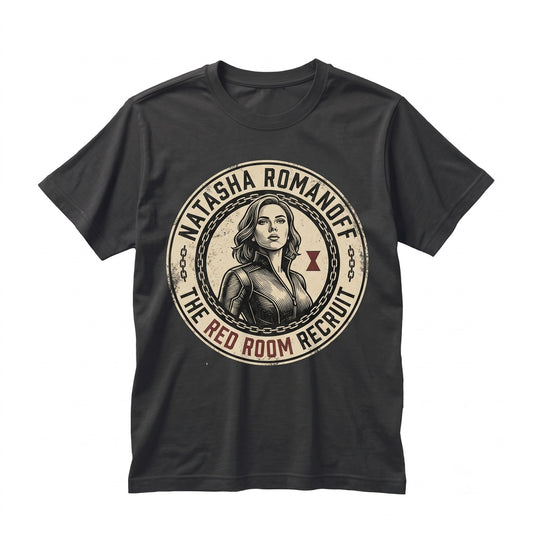 Vintage Natasha Romanoff Retro Russian Spy Superhero Graphic Sweatshirt Gift Unisex TShirt