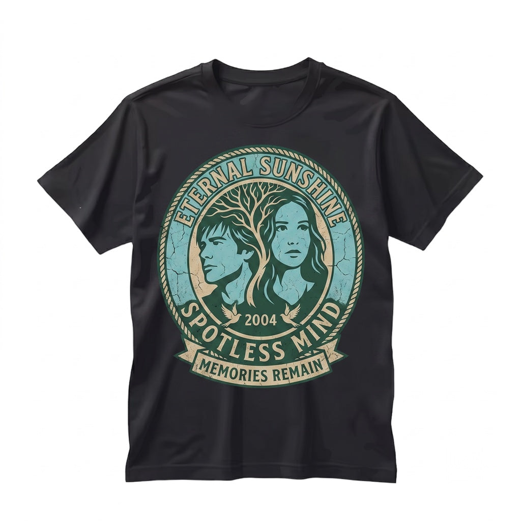 Eternal Sunshine Spotless Mind Joel and Clementine Retro Film Graphic Unisex TShirt