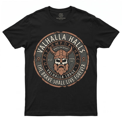 Viking Patriotic Valhalla Norse Warrior Inspirational Birthday Gift Apparel Unisex TShirt