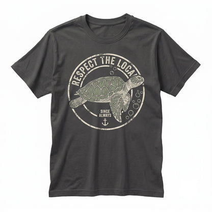 Vintage Sea Turtle Graphic Gift for Ocean Lovers Beach Nature Adventure Unisex TShirt