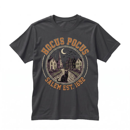 Witch Sisters Spooky Season Halloween Graphic Womens Holiday Present Unisex TShirt