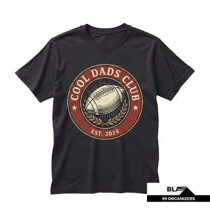 Cool Dads Club Graphic Tee Funny Husband Vintage Fathers Day Present for Him Best Papa Apparel Unisex TShirt