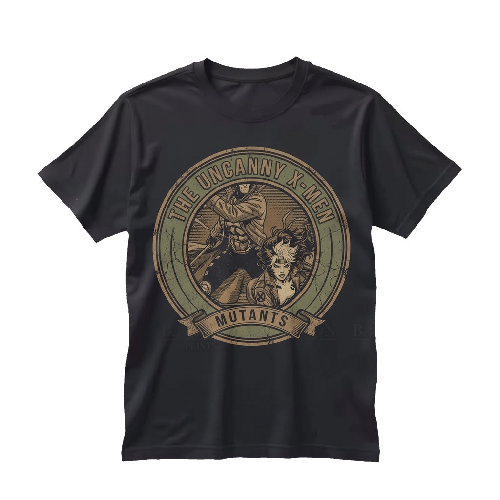 Oversized Gambit Rogue Mutant Comic Book Retro 90s Graphic Apparel Gift Unisex TShirt