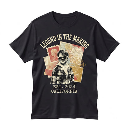 Vintage 1976 Photo Shirt, Personalized 50th Birthday Bootleg Tee, Photo Upload Gift for Her Unisex TShirt
