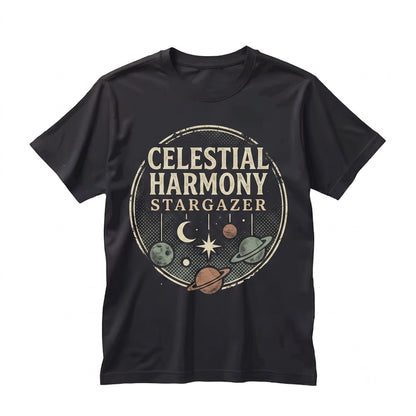 Celestial Solar System Graphic Astrology Gift Unisex TShirt