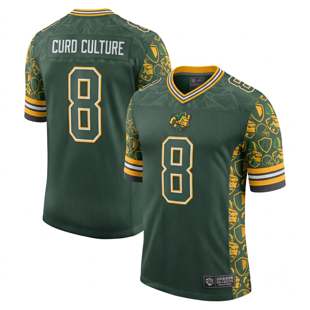Unisex Stitched Game Day Football Fan Jersey - Lightweight Breathable Mesh Athletic Shirt