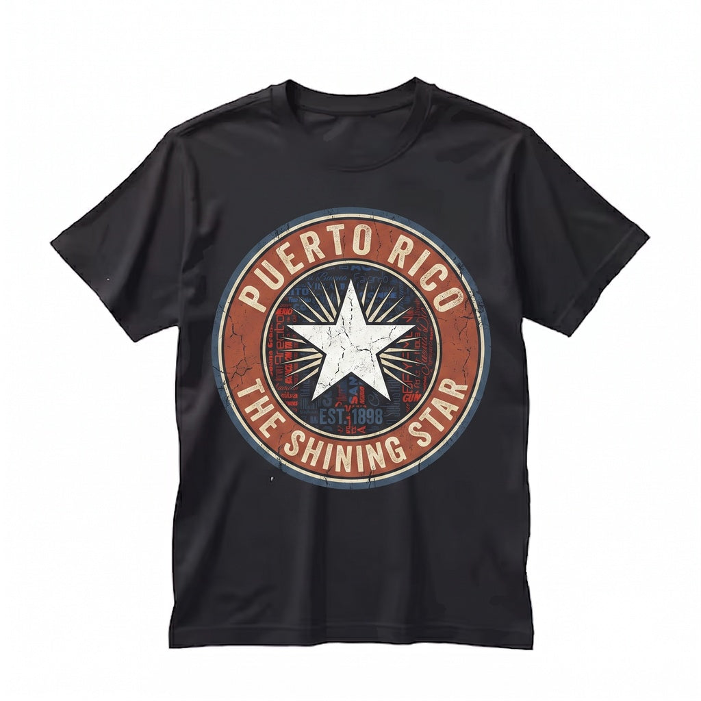 Puerto Rican Flag Heritage Raised Roots Travel Lover Gift Unisex TShirt