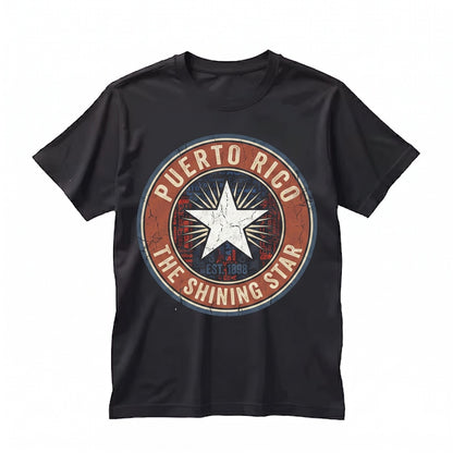 Puerto Rican Flag Heritage Raised Roots Travel Lover Gift Unisex TShirt