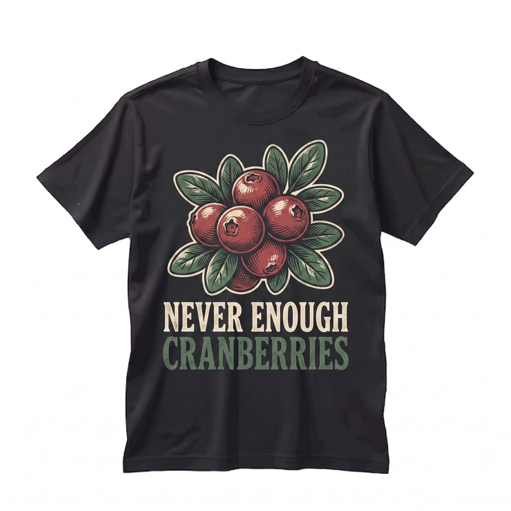 Funny Cranberry Retro Thanksgiving Cute Holiday Food Pun Gift for Friends Family Lovers Unisex TShirt
