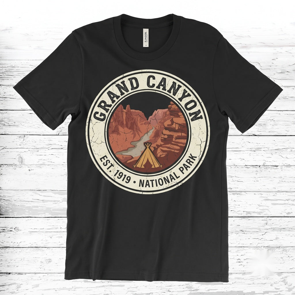 Vintage Grand Canyon National Park Arizona Souvenir Gift Unisex TShirt