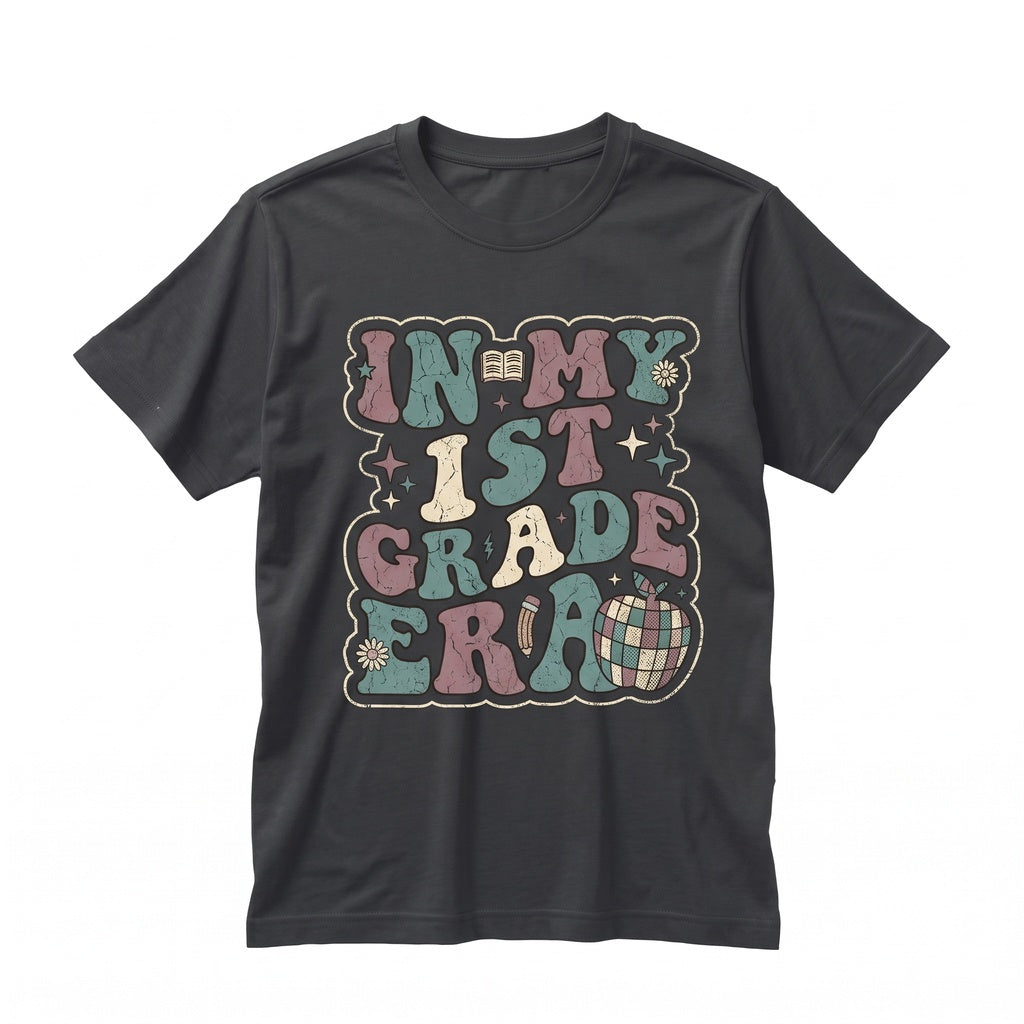 First Grade Teacher Back to School Retro Classroom Apparel Unisex TShirt