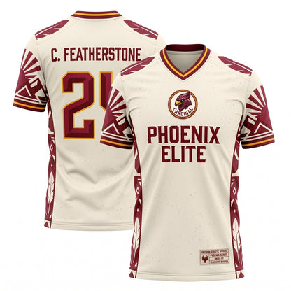 Unisex Custom Football Game Day Fan Jersey - Breathable Stitched Athletic Sportswear
