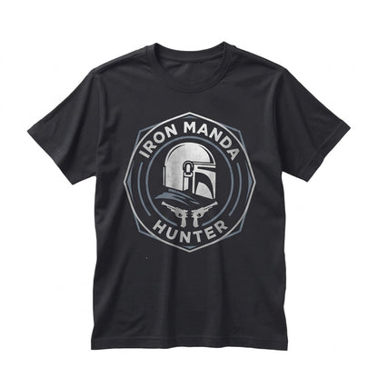 Galactic Bounty Hunter Beskar Armor Helmet Graphic Sci-Fi Unisex TShirt