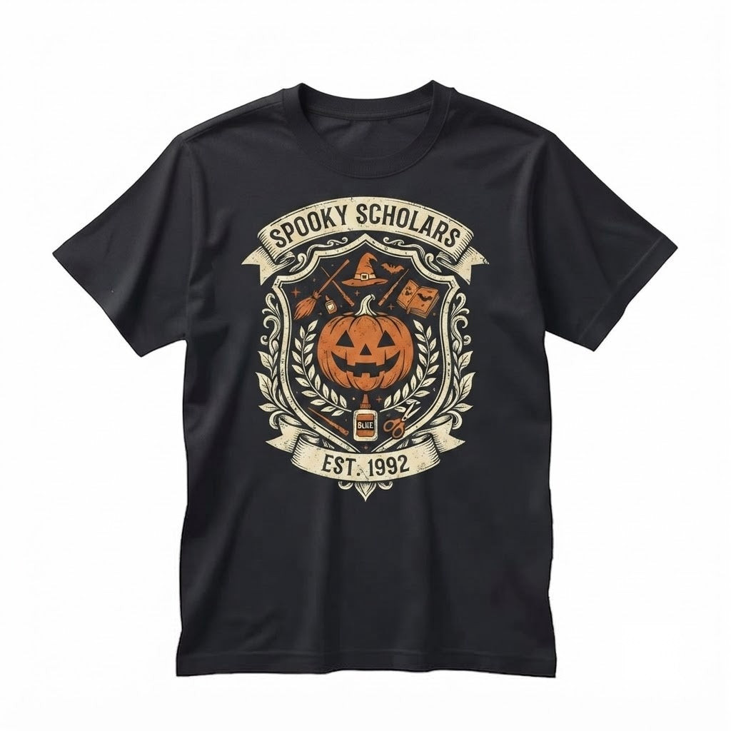 Halloween Teacher Spooky School Supplies Graphic Apparel Unisex TShirt