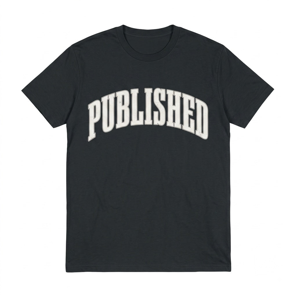 Published Writer Literary Author Bookish Novelist Reader Gift Unisex TShirt