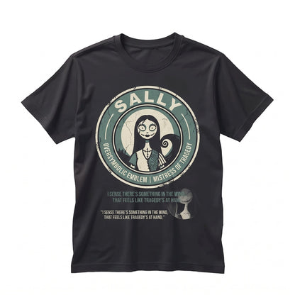 Oversized Sally Ragdoll Halloween Spooky Graphic Apparel Oogie Boogie Bash Theme Park Unisex TShirt
