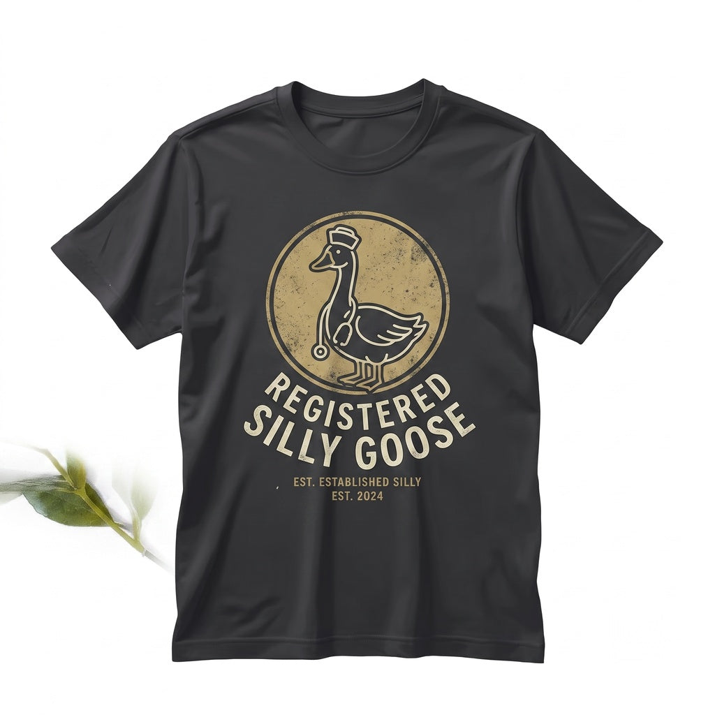 Registered Nurse RN Silly Goose Funny Medical Graphic Apparel Gift Unisex TShirt