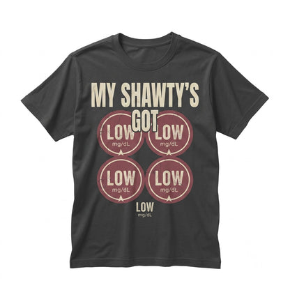 Funny Diabetes Awareness Diabetic Support Humor Graphic Gift for Men Unisex TShirt