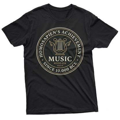 Music Definition Teacher Gift Musician Birthday Band Lover Apparel Unisex TShirt