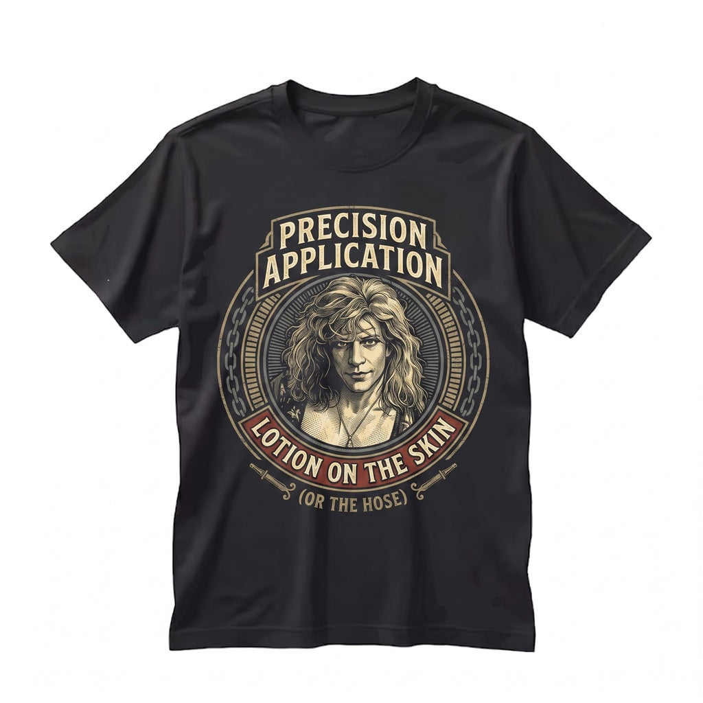 Funny Lotion On The Skin Buffalo Bill Horror Movie Quote Graphic Vintage Novelty Unisex TShirt