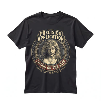 Funny Lotion On The Skin Buffalo Bill Horror Movie Quote Graphic Vintage Novelty Unisex TShirt