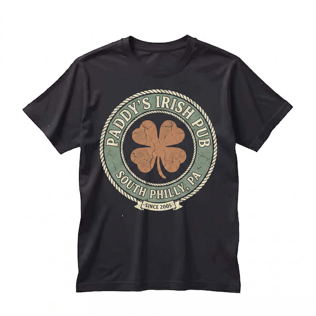 Paddys Irish Pub Philadelphia Sitcom Graphic Vintage Crewneck Apparel Unisex TShirt