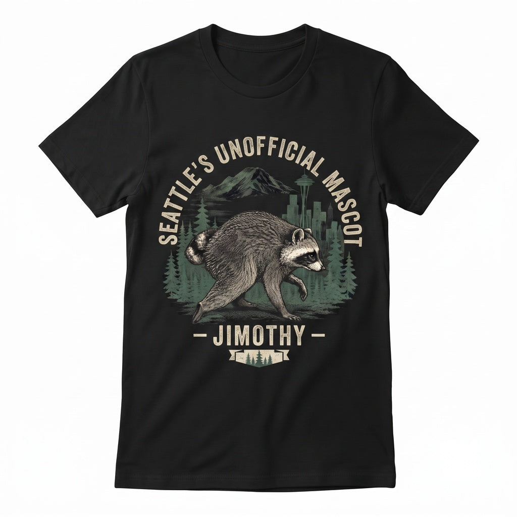 Jimothy The Raccoon Short Spine Syndrome Meme Holiday Gift Unisex TShirt