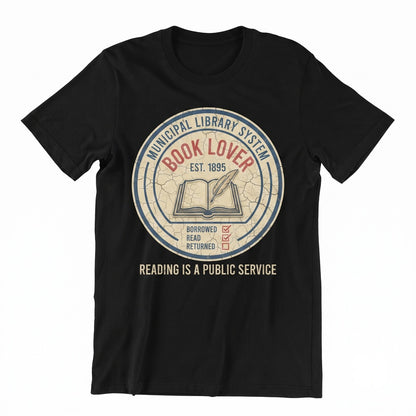 Read More Books Vintage Library Card Tee, Bookish Librarian Reading Shirt, Bookworm Gift Unisex TShirt