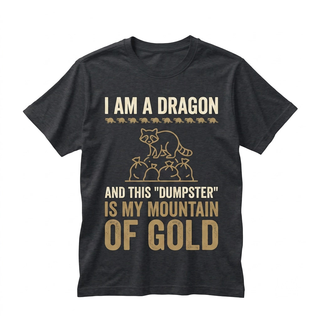 Vintage Japanese Dragon Raccoon Graphic Print Purple Cotton Casual Streetwear Unisex TShirt