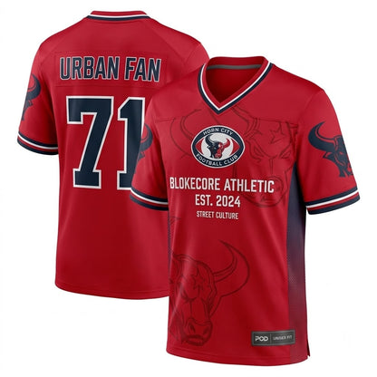 Unisex Football Game Day Fan Jersey - Breathable Lightweight Athletic Mesh